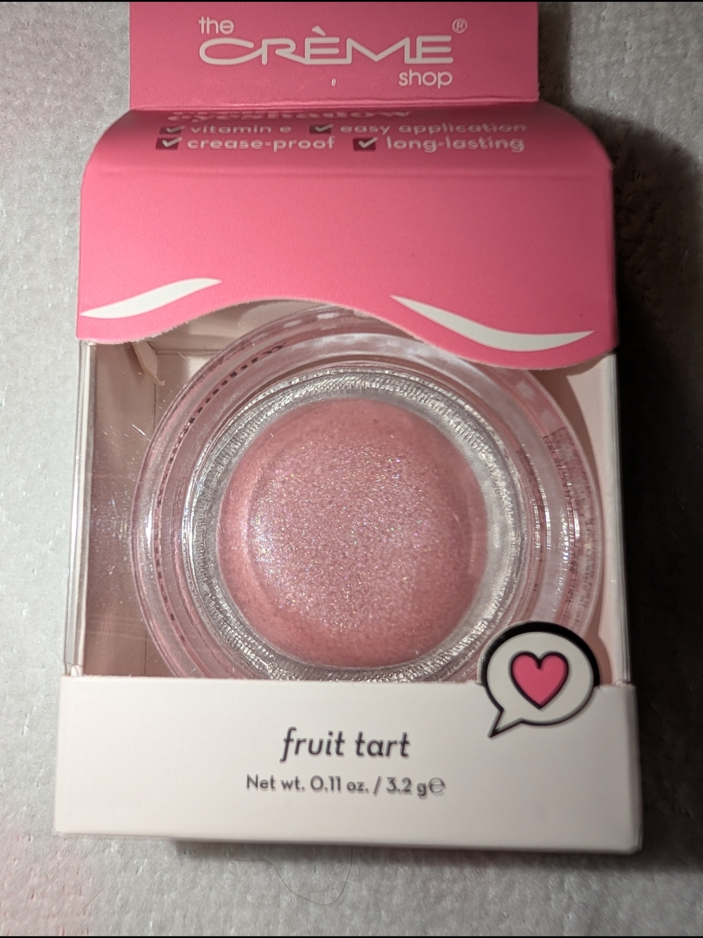 The Creme Shop Creme Shadow In Fruit Tart - New In Box